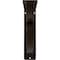 Ekena Millwork Versailles Wrought Iron Bracket, (Triple center brace), Antiqued Brass 2"W x 5 1/2"D x 8"H BKTM02X05X08TVEABS - alternate 3